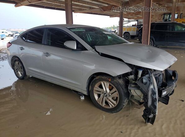5NPD84LF2KH446268 2019 HYUNDAI ELANTRA Silver Передня права чверть