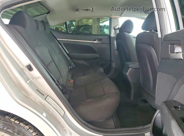 5NPD84LF2KH446268 2019 HYUNDAI ELANTRA Silver Вид задньої частини салону