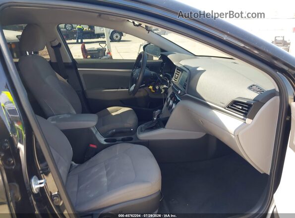 5NPD84LF2KH458257 2019 HYUNDAI ELANTRA Black Vista interior delantera