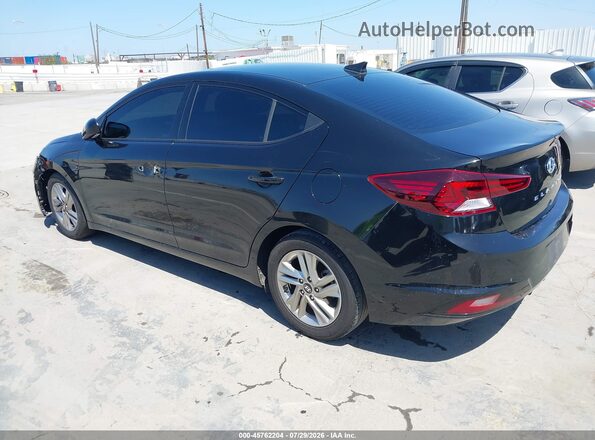 5NPD84LF2KH458257 2019 HYUNDAI ELANTRA Black Trasero izquierdo