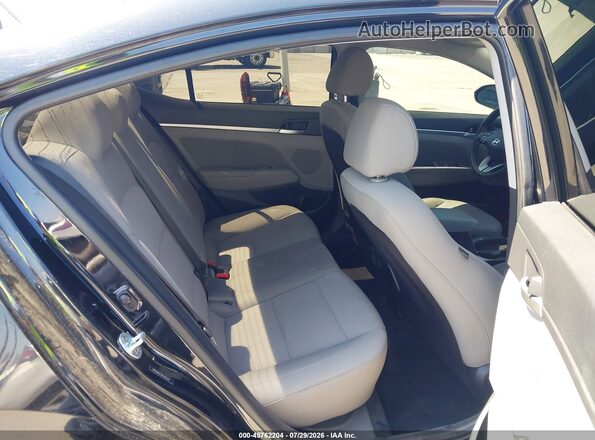 5NPD84LF2KH458257 2019 HYUNDAI ELANTRA Black Vista de la etiqueta del VIN