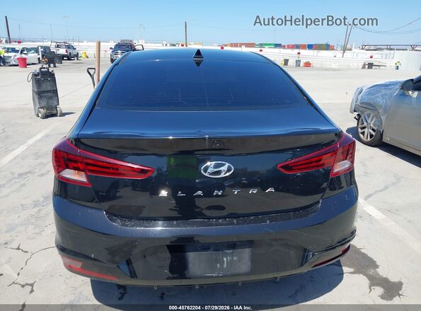 5NPD84LF2KH458257 2019 HYUNDAI ELANTRA Black 