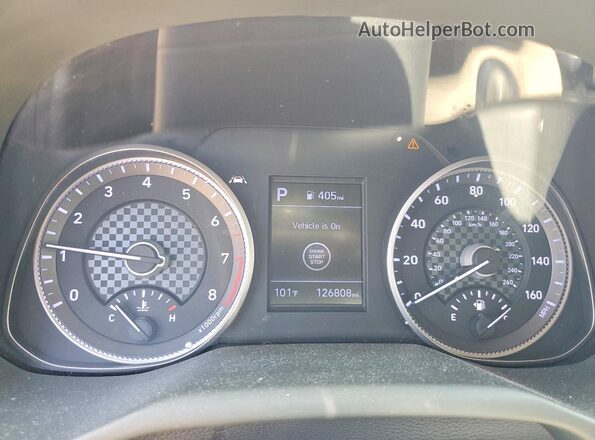 5NPD84LF2KH466598 2019 HYUNDAI ELANTRA Black ხელსაწყოთა პანელის ხედი