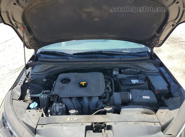 5NPD84LF2KH466598 2019 HYUNDAI ELANTRA Black უკანა სალონის ხედი
