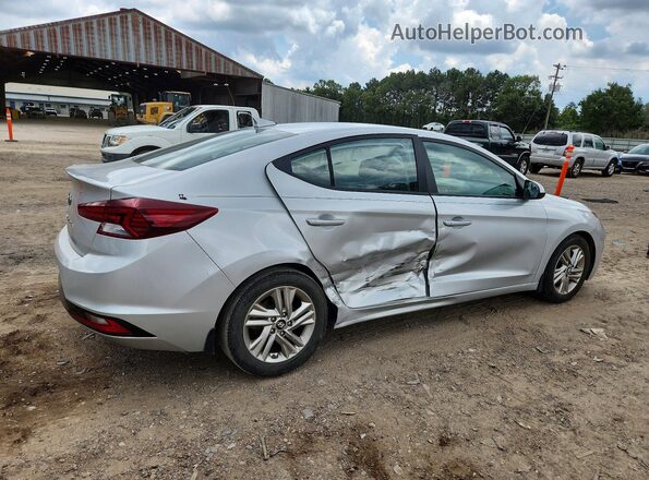 5NPD84LF2KH478301 2019 HYUNDAI ELANTRA Silver უკანა მარჯვენა