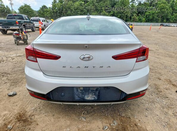 5NPD84LF2KH478301 2019 HYUNDAI ELANTRA Silver უკანა ხედი