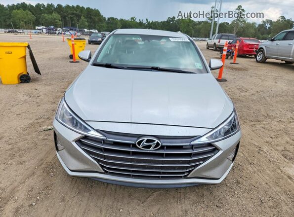 5NPD84LF2KH478301 2019 HYUNDAI ELANTRA Silver წინა ხედი