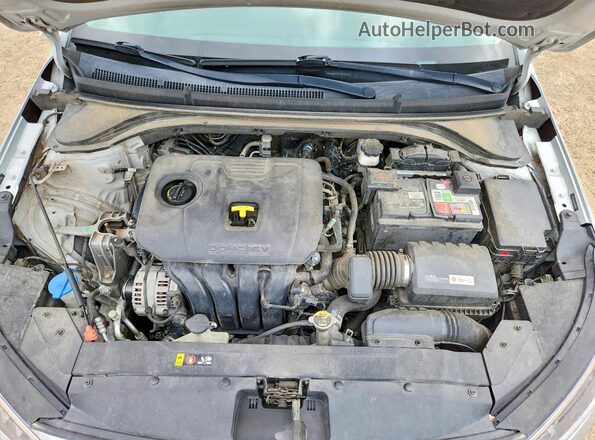 5NPD84LF2KH478301 2019 HYUNDAI ELANTRA Silver უკანა სალონის ხედი