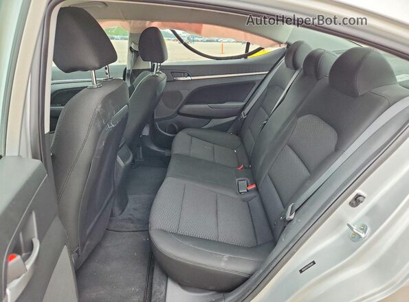5NPD84LF2KH478301 2019 HYUNDAI ELANTRA Silver უკანა სავარძლების ხედი