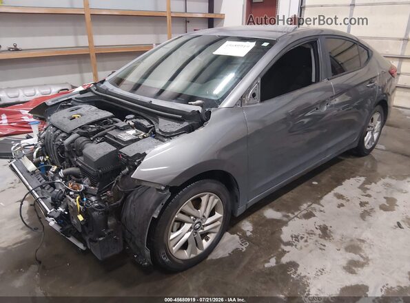 5NPD84LF2LH507491 2020 HYUNDAI ELANTRA Gray Przód lewy