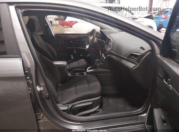5NPD84LF2LH507491 2020 HYUNDAI ELANTRA Gray Widok wnętrza z przodu