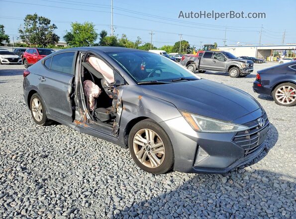 5NPD84LF2LH508494 2020 HYUNDAI ELANTRA Серый Передняя правая четверть
