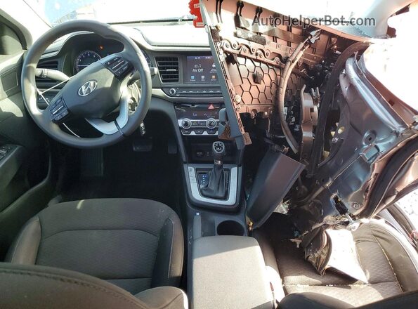 5NPD84LF2LH508494 2020 HYUNDAI ELANTRA Серый Вид панели приборов