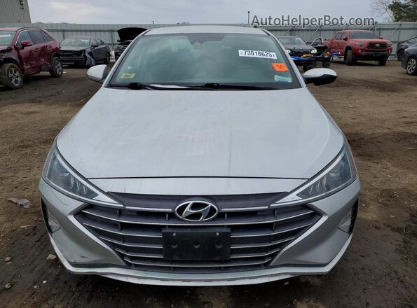 5NPD84LF2LH509970 2020 HYUNDAI ELANTRA Silver Widok z przodu