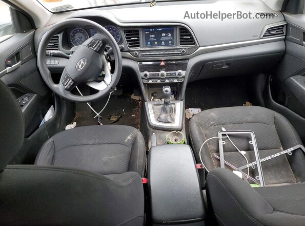 5NPD84LF2LH509970 2020 HYUNDAI ELANTRA Silver Widok deski rozdzielczej