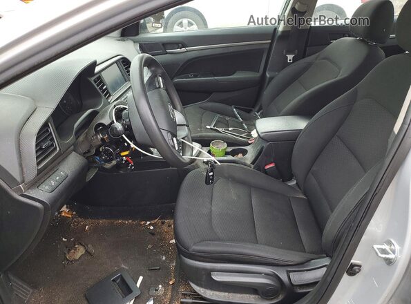 5NPD84LF2LH509970 2020 HYUNDAI ELANTRA Silver Widok wnętrza z przodu