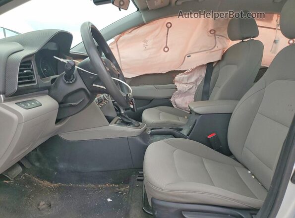 5NPD84LF2LH523285 2020 HYUNDAI ELANTRA Silver წინა სალონის ხედი
