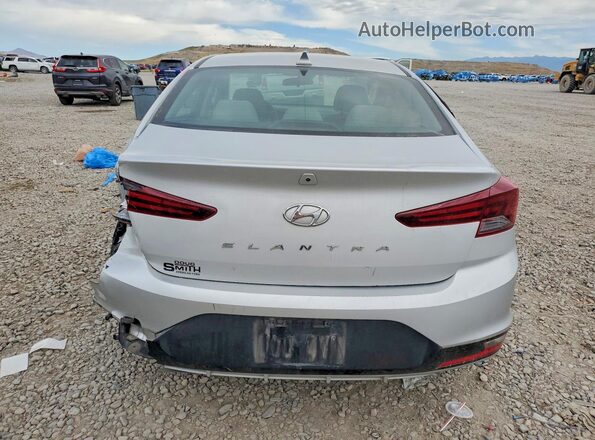 5NPD84LF2LH523285 2020 HYUNDAI ELANTRA Silver უკანა ხედი