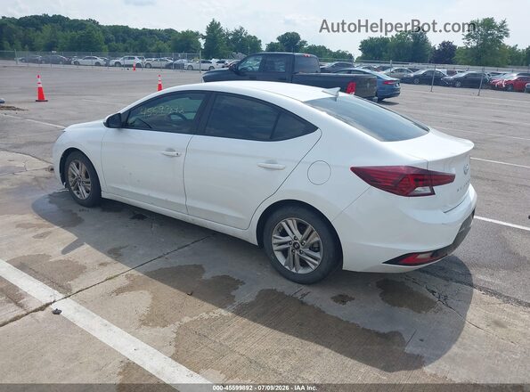 5NPD84LF2LH525022 2020 HYUNDAI ELANTRA White Trasero izquierdo