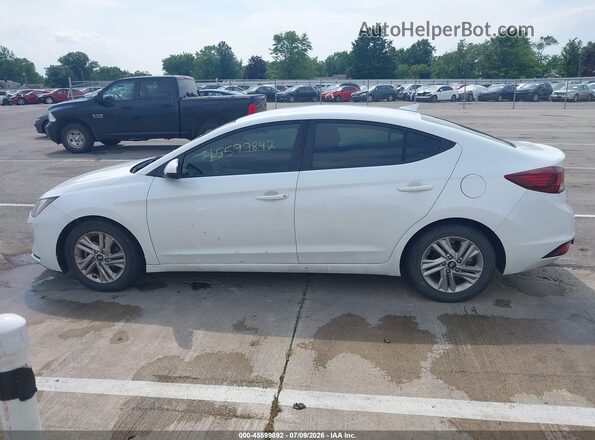 5NPD84LF2LH525022 2020 HYUNDAI ELANTRA White Vista interior de 360 grados