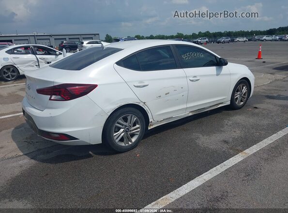 5NPD84LF2LH525022 2020 HYUNDAI ELANTRA White Trasero derecho