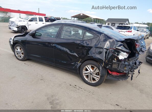 5NPD84LF2LH551961 2020 HYUNDAI ELANTRA Black Հետևի ձախ