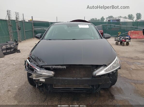5NPD84LF2LH551961 2020 HYUNDAI ELANTRA Black Սալոնի հետևի տեսք