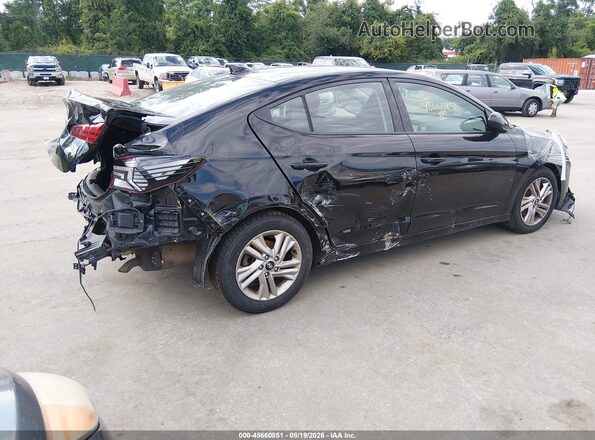 5NPD84LF2LH551961 2020 HYUNDAI ELANTRA Black Հետևի աջ