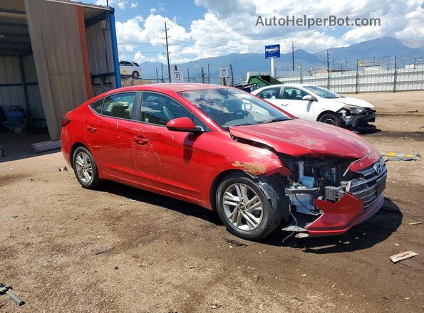 5NPD84LF2LH574849 2020 HYUNDAI ELANTRA Red Առջևի աջ