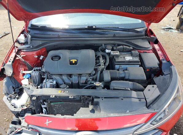 5NPD84LF2LH574849 2020 HYUNDAI ELANTRA Red Սալոնի հետևի տեսք