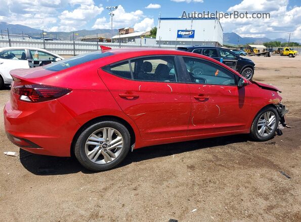 5NPD84LF2LH574849 2020 HYUNDAI ELANTRA Red Հետևի աջ