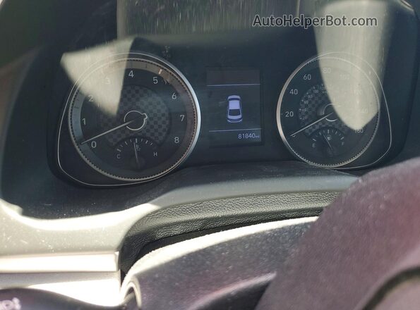 5NPD84LF2LH576424 2020 HYUNDAI ELANTRA Gray Vista del cuadro de instrumentos