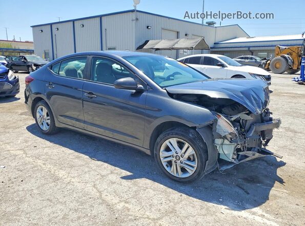5NPD84LF2LH576424 2020 HYUNDAI ELANTRA Gray Delantero derecho