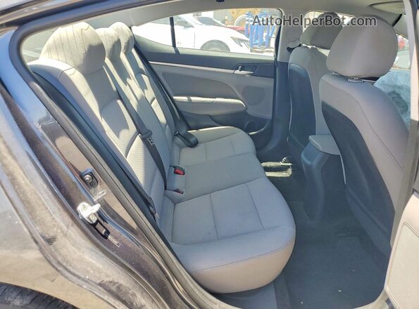 5NPD84LF2LH576424 2020 HYUNDAI ELANTRA Gray Vista de los asientos traseros
