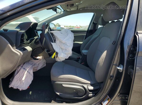 5NPD84LF2LH576424 2020 HYUNDAI ELANTRA Gray Vista interior delantera