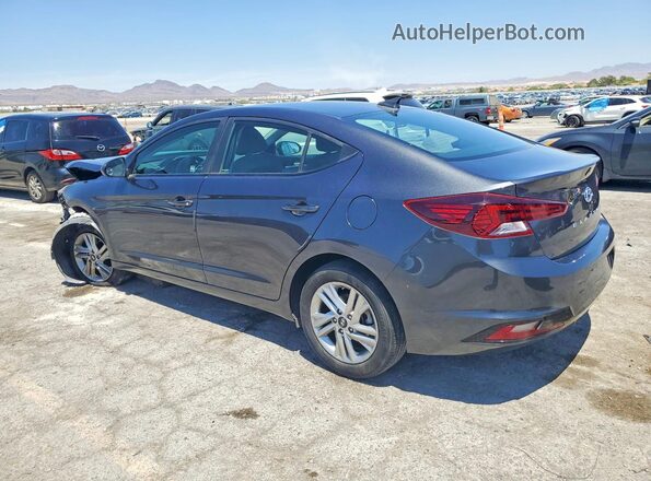5NPD84LF2LH576424 2020 HYUNDAI ELANTRA Gray Trasero izquierdo