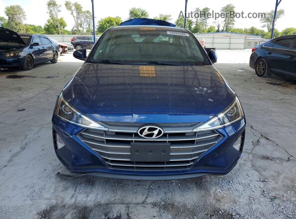 5NPD84LF2LH579355 2020 HYUNDAI ELANTRA Blue Դիմացի տեսք