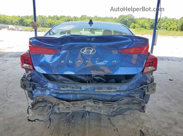 5NPD84LF2LH579355 2020 HYUNDAI ELANTRA Blue Հետևի տեսք