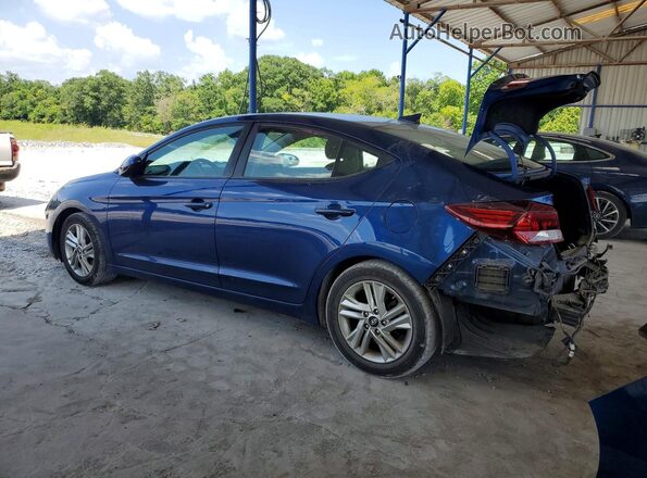 5NPD84LF2LH579355 2020 HYUNDAI ELANTRA Blue Հետևի ձախ