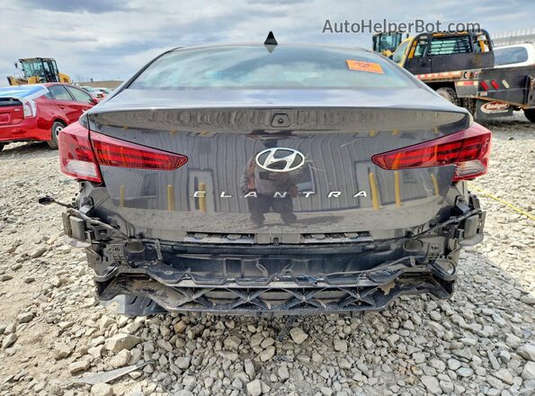 5NPD84LF2LH590341 2020 HYUNDAI ELANTRA Gray Հետևի տեսք