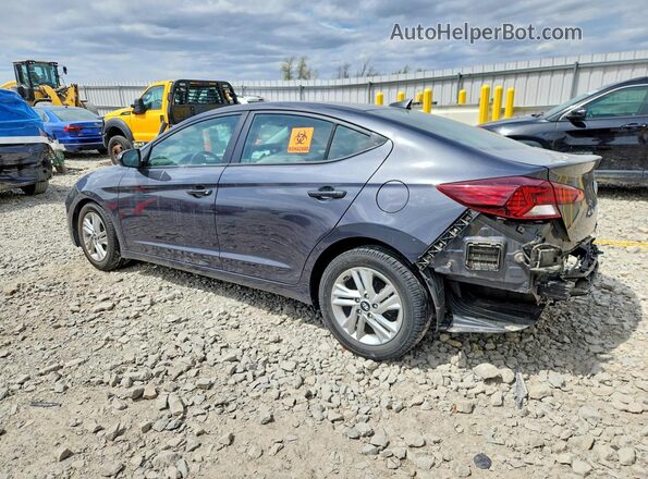 5NPD84LF2LH590341 2020 HYUNDAI ELANTRA Gray Հետևի ձախ