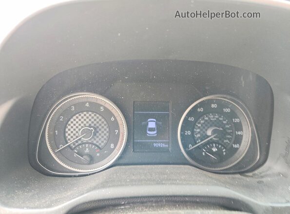5NPD84LF2LH590341 2020 HYUNDAI ELANTRA Gray Սարքավորումների վահանակի տեսք