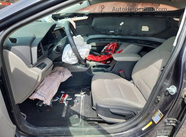 5NPD84LF2LH590341 2020 HYUNDAI ELANTRA Gray Սալոնի դիմացի տեսք