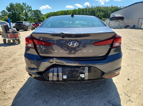 5NPD84LF2LH603380 2020 HYUNDAI ELANTRA Серый Вид сзади