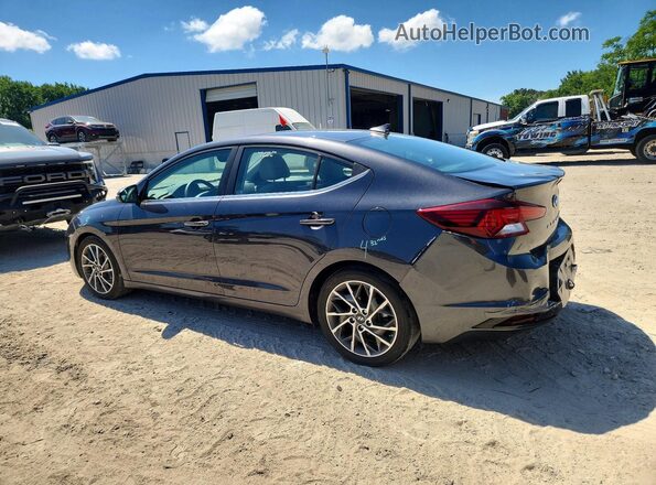 5NPD84LF2LH603380 2020 HYUNDAI ELANTRA Серый Задняя левая четверть