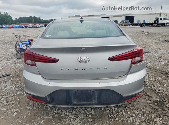 5NPD84LF2LH606151 2020 HYUNDAI ELANTRA Silver Вид ззаду