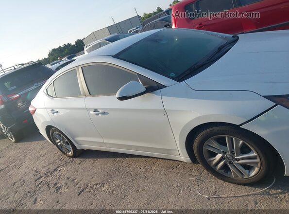 5NPD84LF2LH610040 2020 HYUNDAI ELANTRA Белый Вид задней части салона
