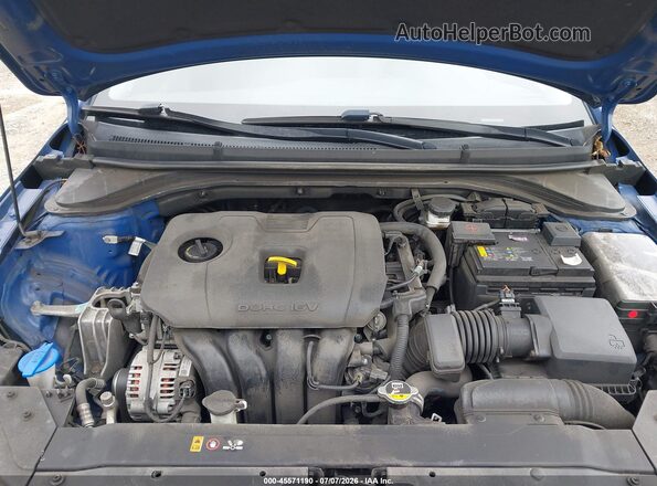5NPD84LF2LH614038 2020 HYUNDAI ELANTRA Blue Вид ззаду