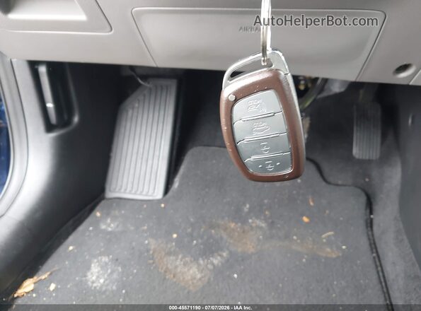 5NPD84LF2LH614038 2020 HYUNDAI ELANTRA Blue Вид панелі приладів