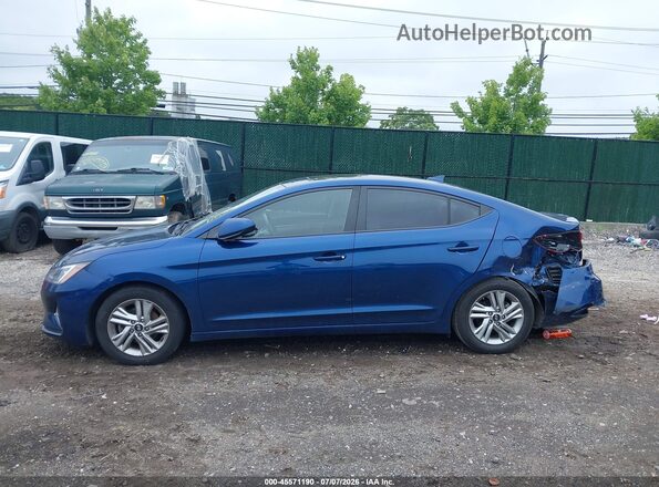 5NPD84LF2LH614038 2020 HYUNDAI ELANTRA Blue Панорамний вид салону 360°